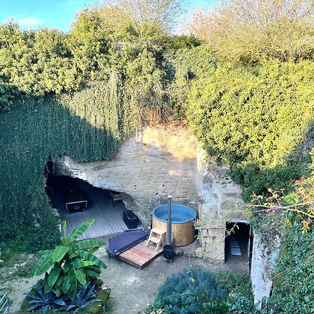 Maison Troglodytique Doue La Fontaine Exterior foto