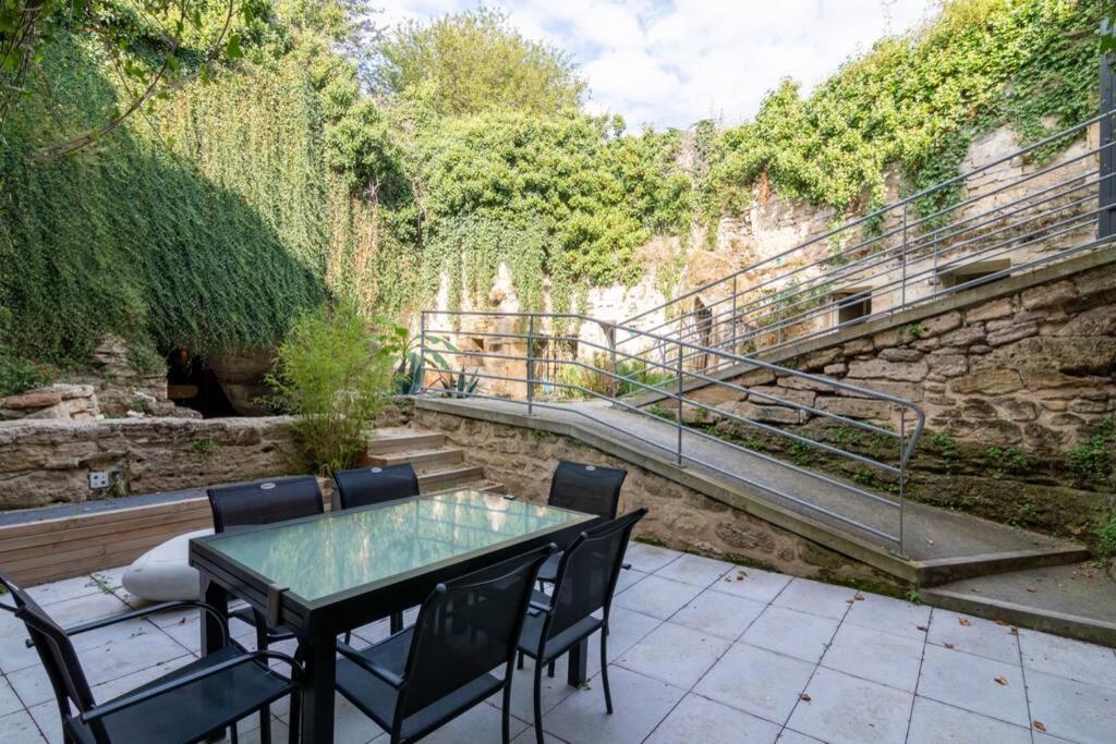 Maison Troglodytique Doue La Fontaine Exterior foto