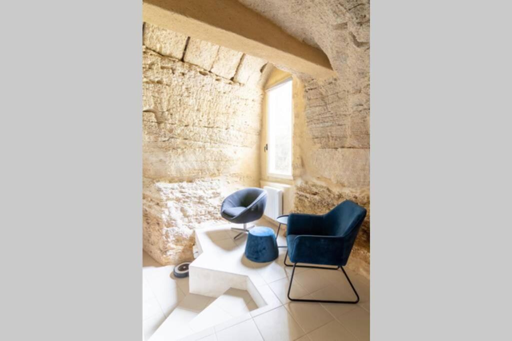 Maison Troglodytique Doue La Fontaine Exterior foto